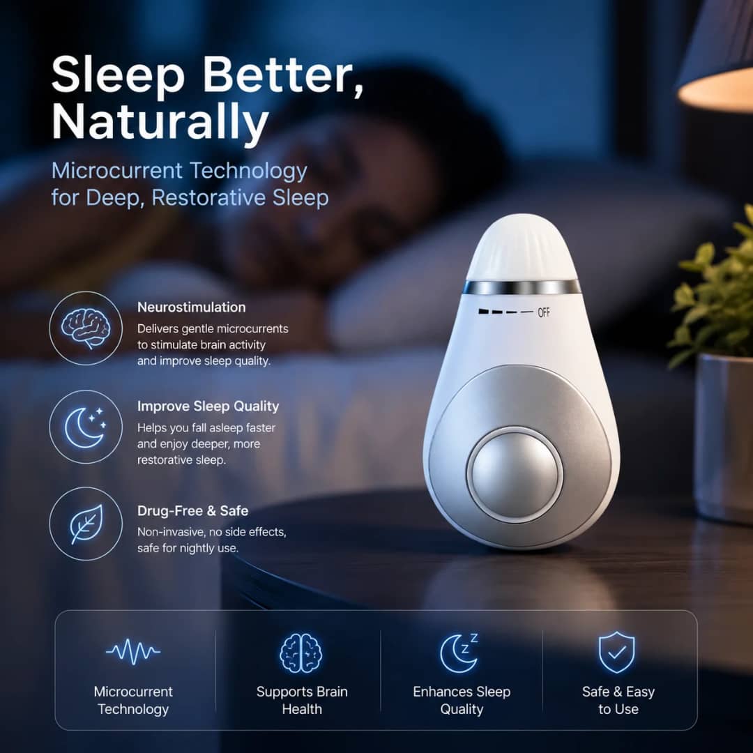 Sleepora microcurrent sleep aid device